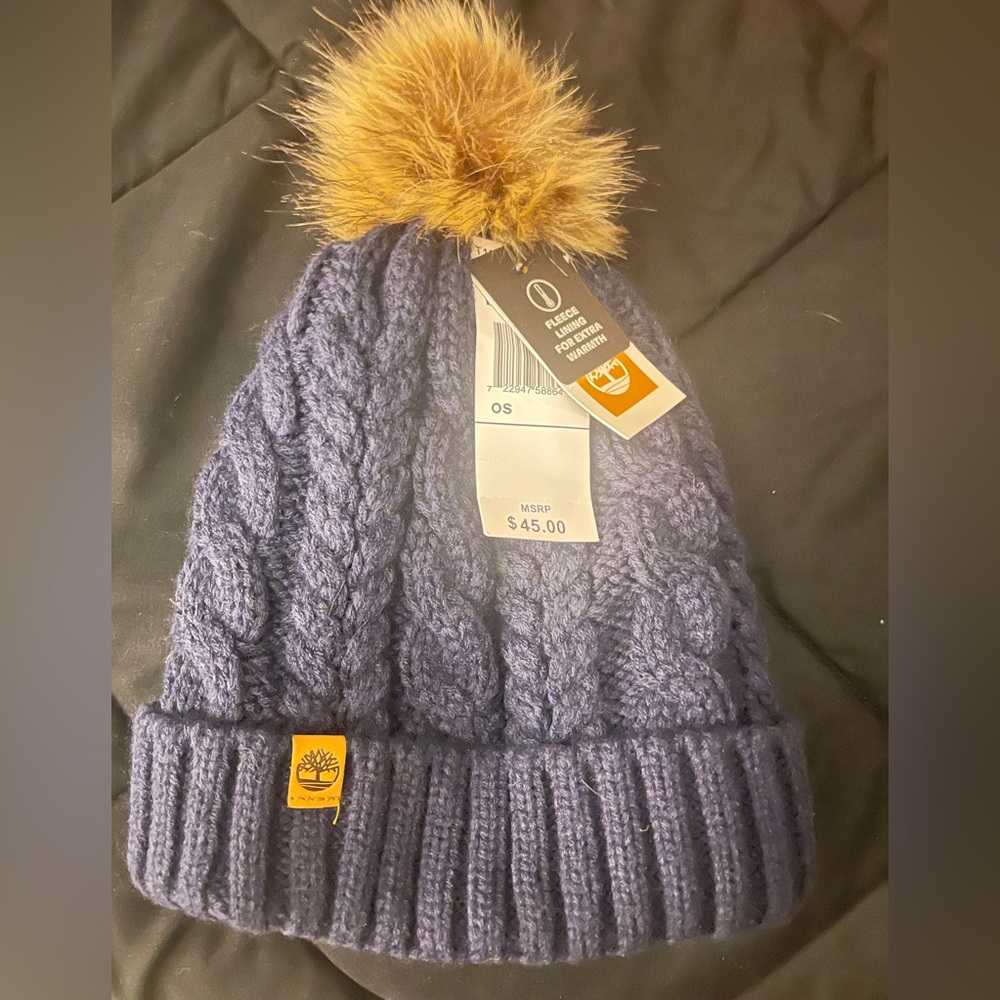 Fleece lined toboggan